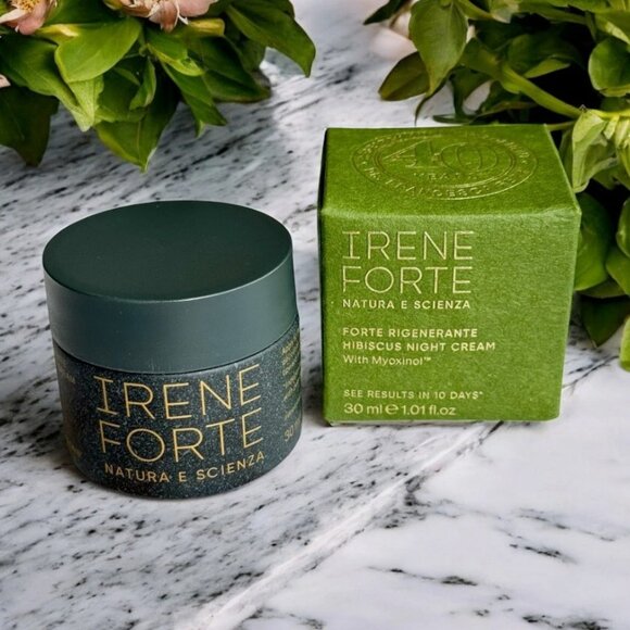 😍 Irene Forte Hibiscus Night Cream With Myoxinol 1 oz 30 ml NEW IN BOX 😍 - Picture 1 of 4